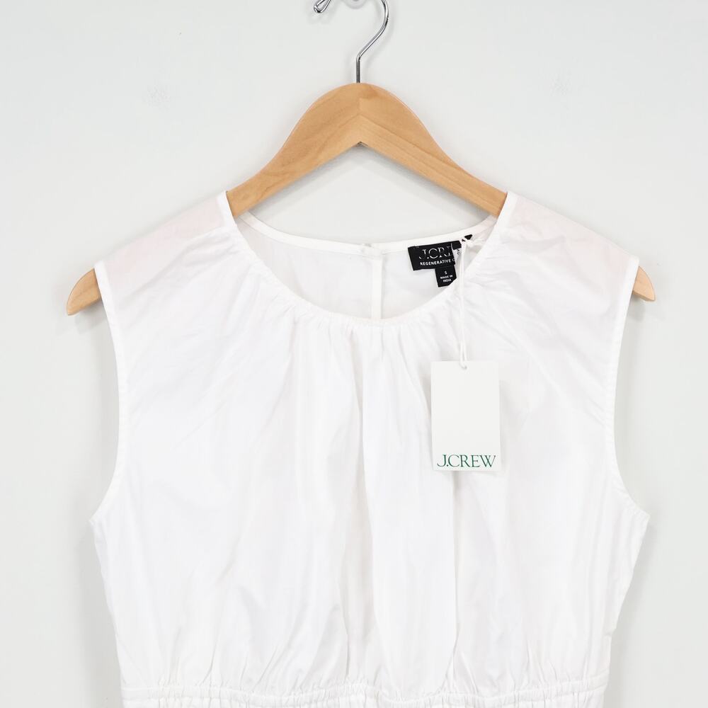 J. Crew White Sleeveless Blouse - Picture 3 of 8